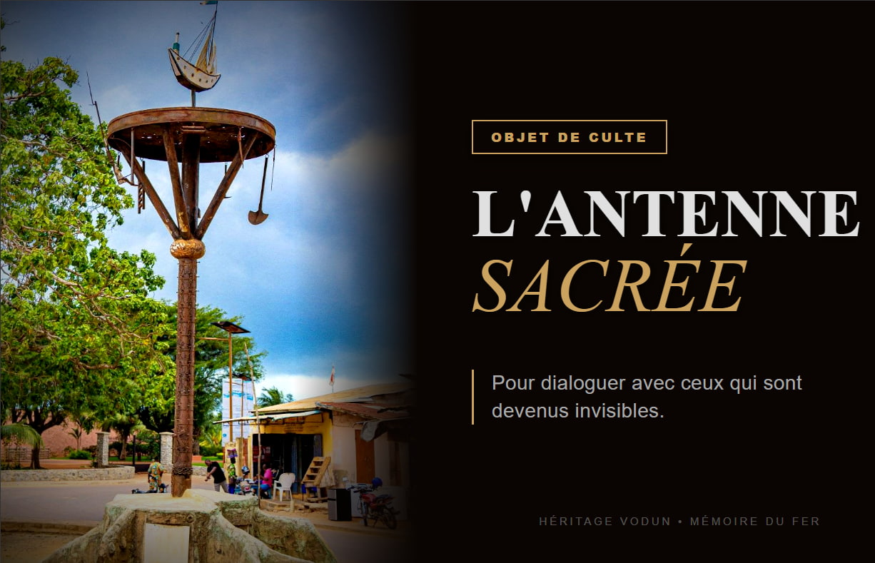 L'Asen : L'objet métallique qui permet de "téléphoner" aux morts